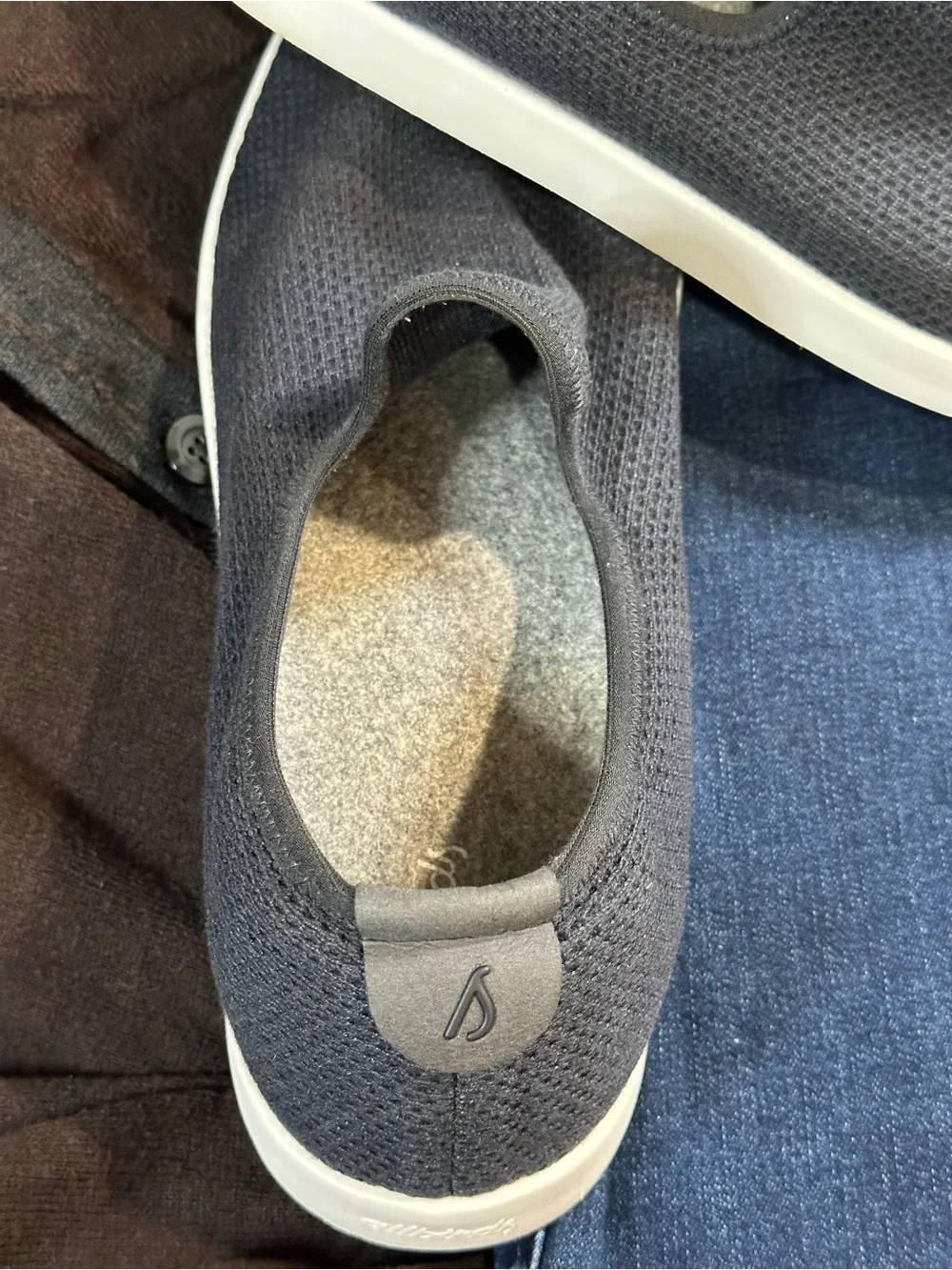 Allbirds Tree Lounger Men’s 13 Gray Slip On Casual Sneaker Loafers EUC